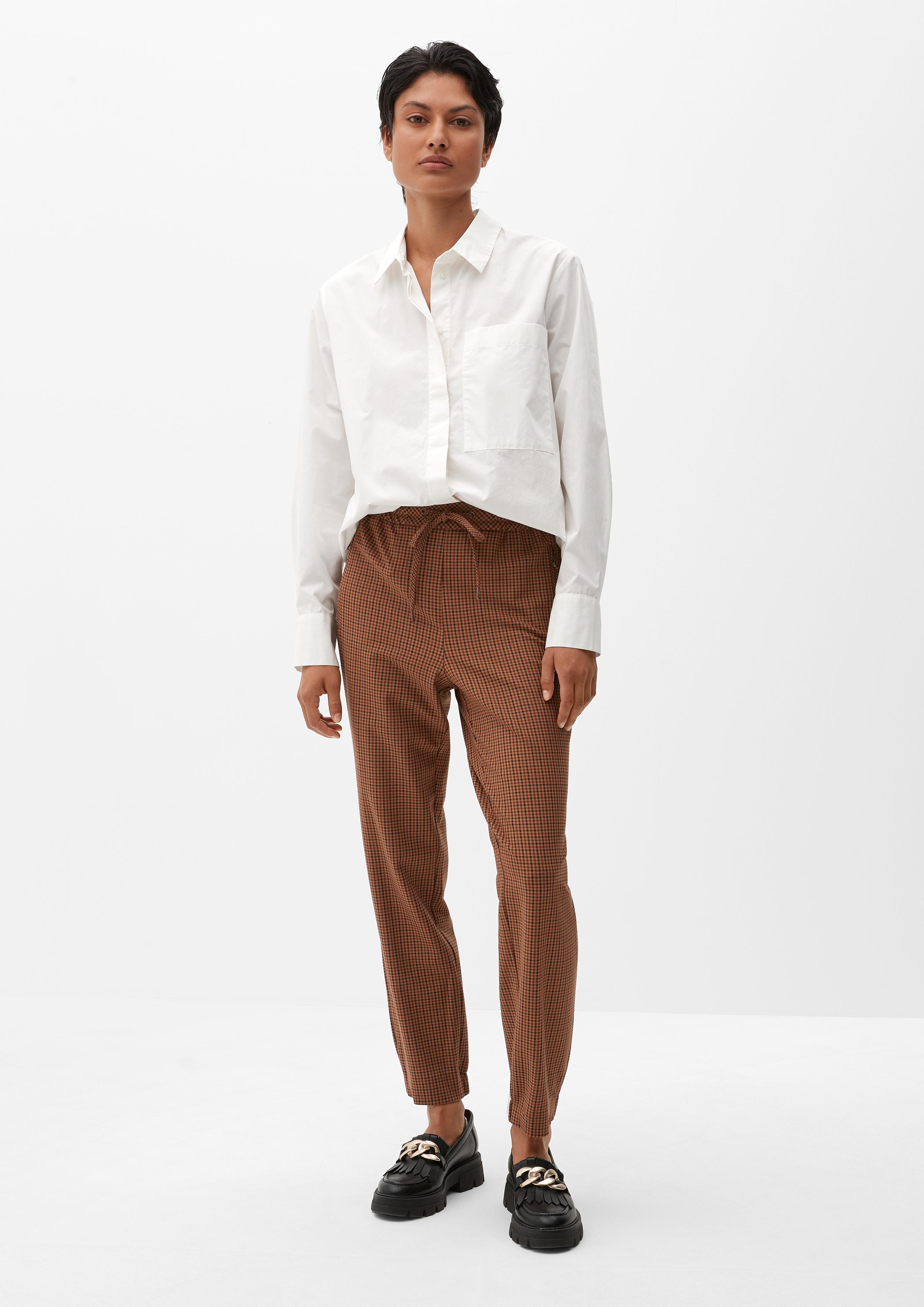 Relaxed: Karierte 7/8-Jogpants  EME  2120428-84N4