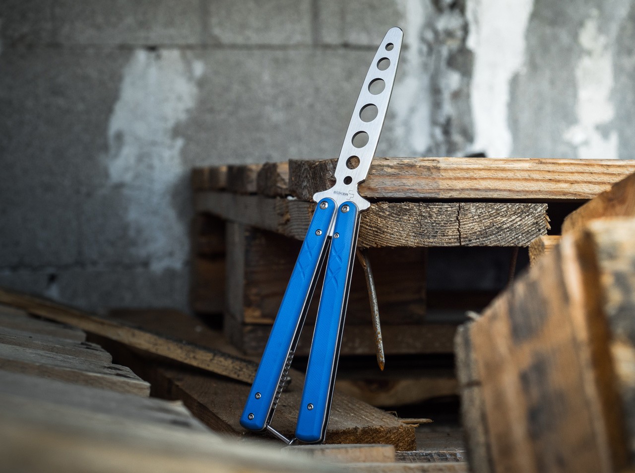 BHQ Balisong Trainer Blue
