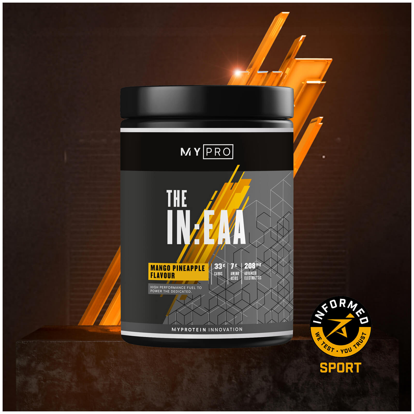 MYPRO THE IN:EAA, Mango Pineapple, 20 servings