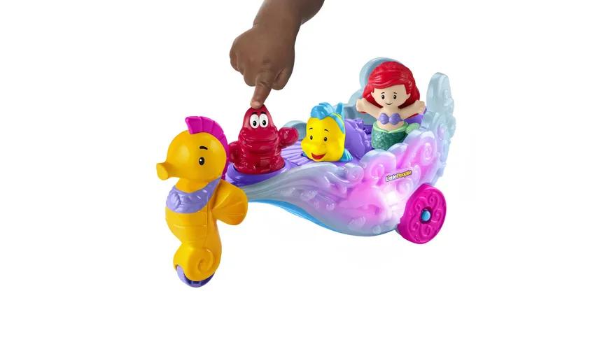 Prinzessin Arielles aufleuchtende Meereskutsche von Little People