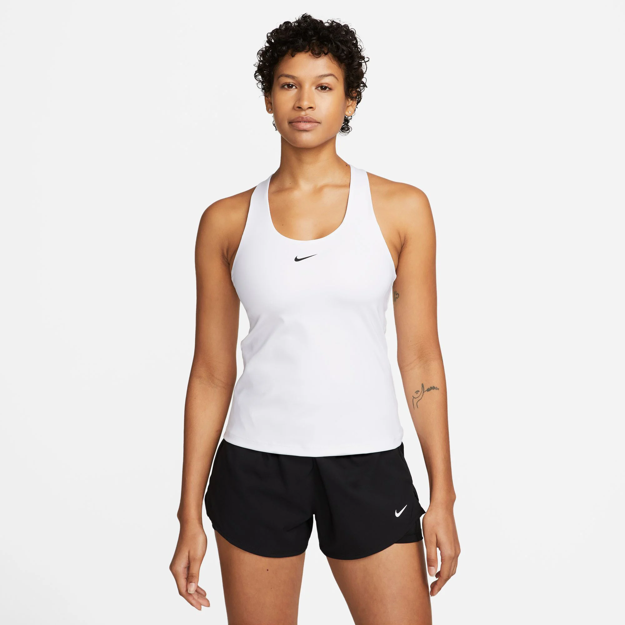 Dri-Fit Swoosh Bra Tank-Top Damen - Weiß