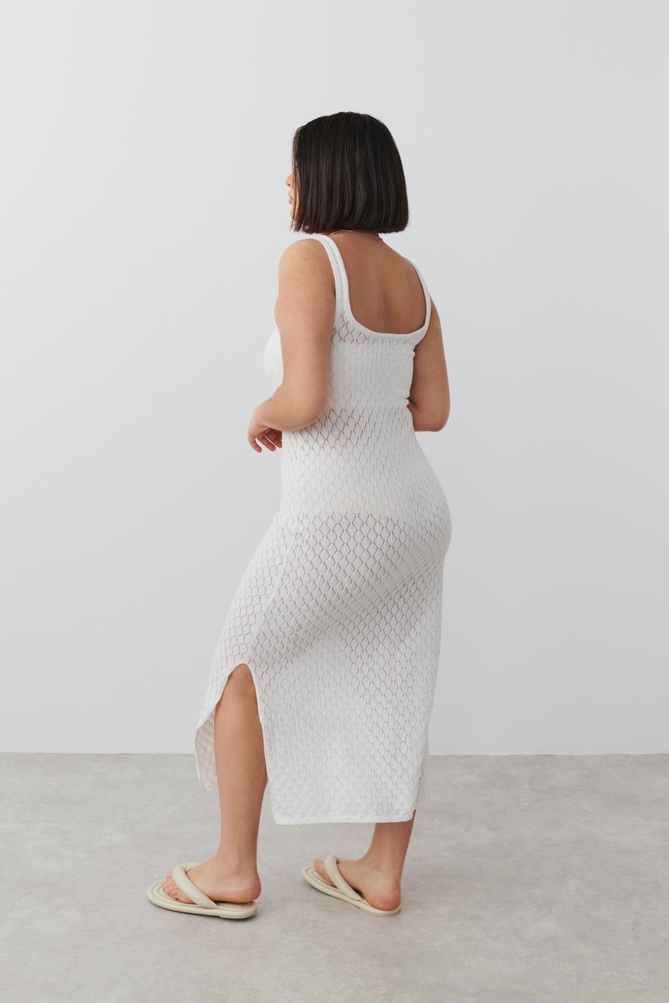 Knitted maxi dress