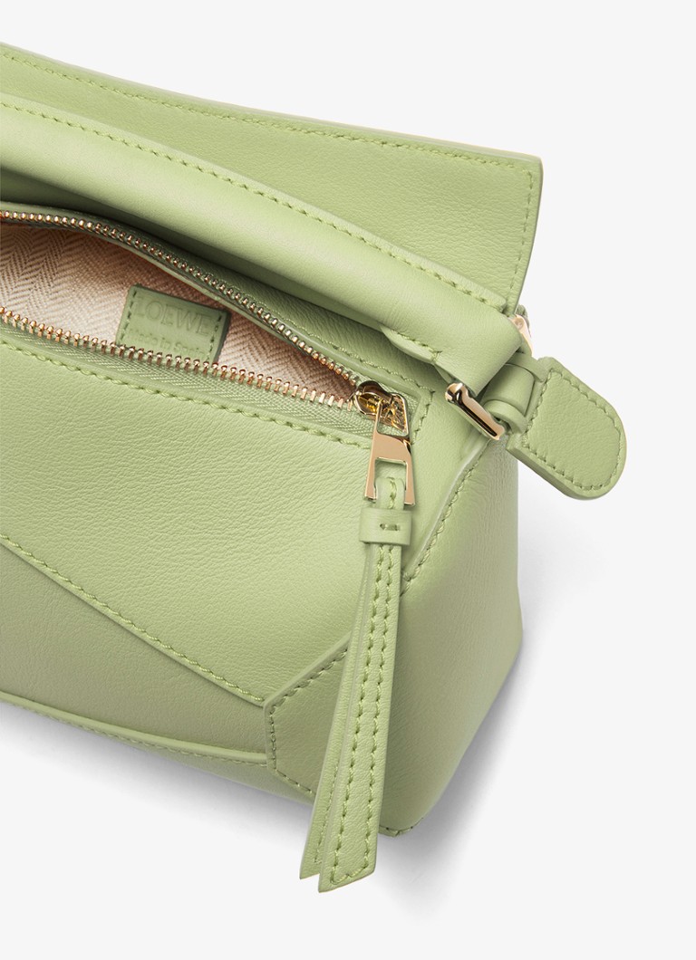 Geantă mini LOEWE Puzzle Edge din piele de vițel