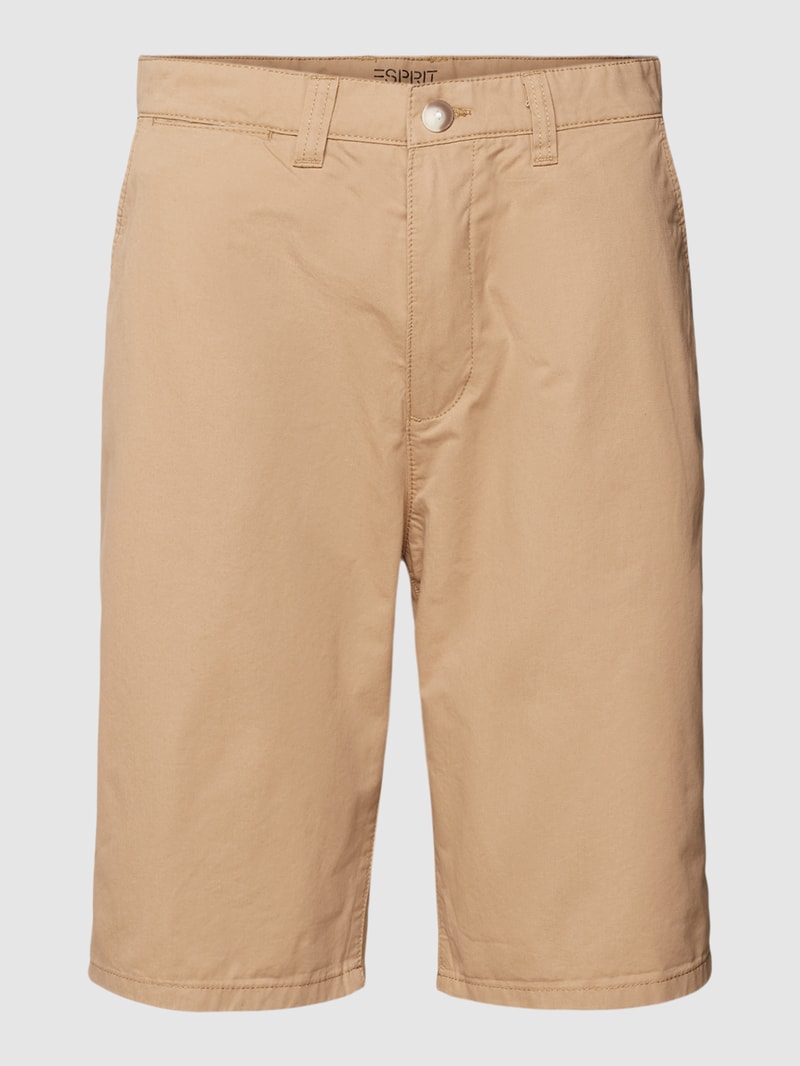 Bermudas mit seitlichen Eingrifftaschen Modell 'SUS' in sand