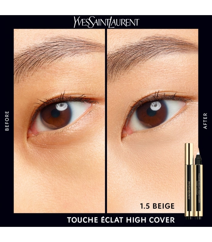 YVES SAINT LAURENT-TOUCHE ÉCLAT HIGH COVER-Stylo Correcteur Anti-cernes Lumineux et Haute Couvrance