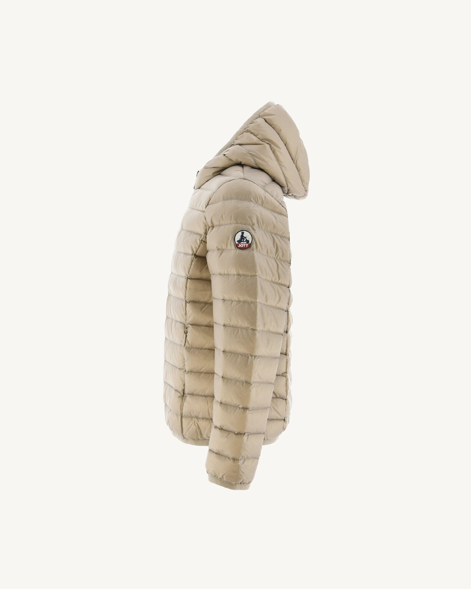 Doudoune légère à capuche enfant Beige Hugo