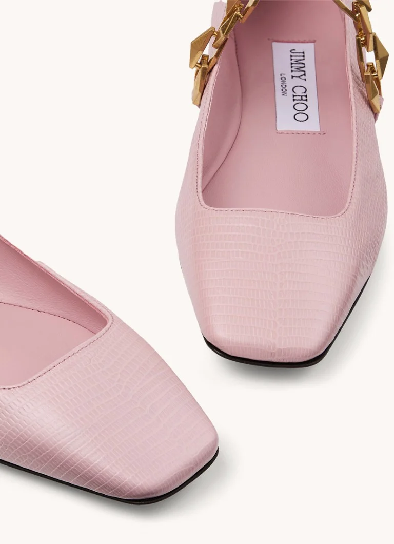 Jimmy Choo Diamond Tilda vasikannahkaiset ballerinat