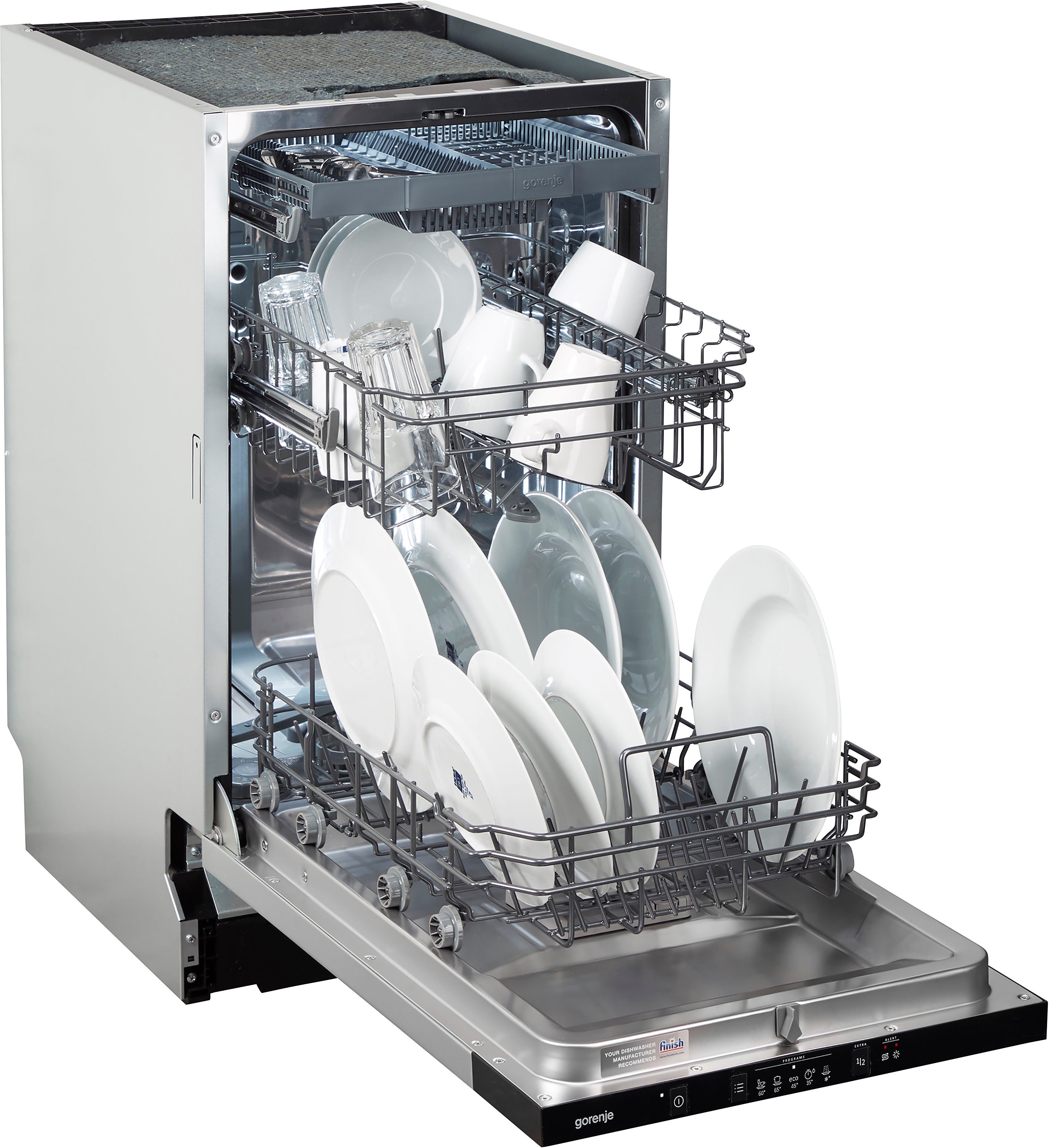 GORENJE vollintegrierbarer Geschirrspüler, GV520E10, 11 Maßgedecke