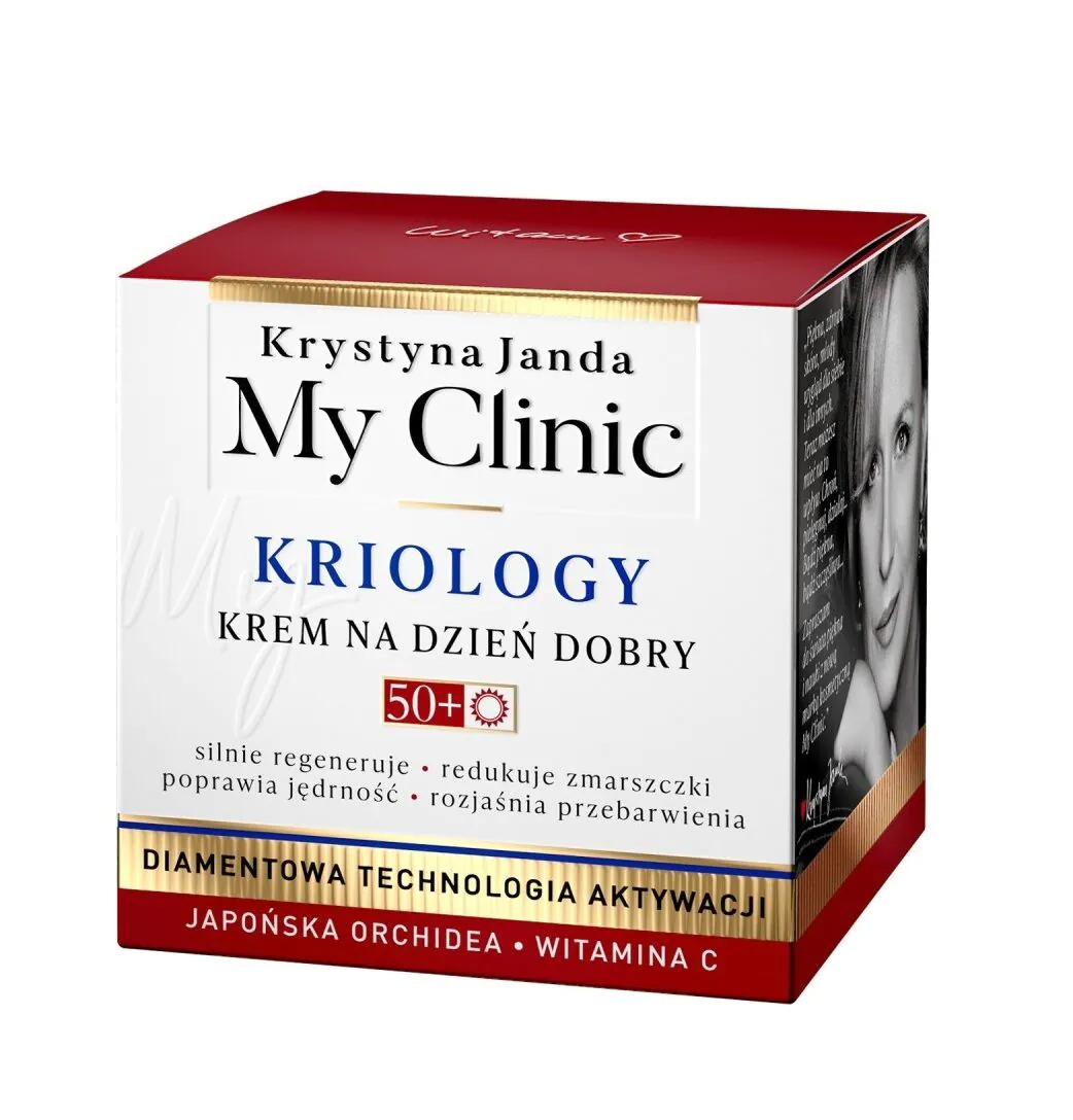 Janda My Clinic Kriology 50+ gero ryto kremas