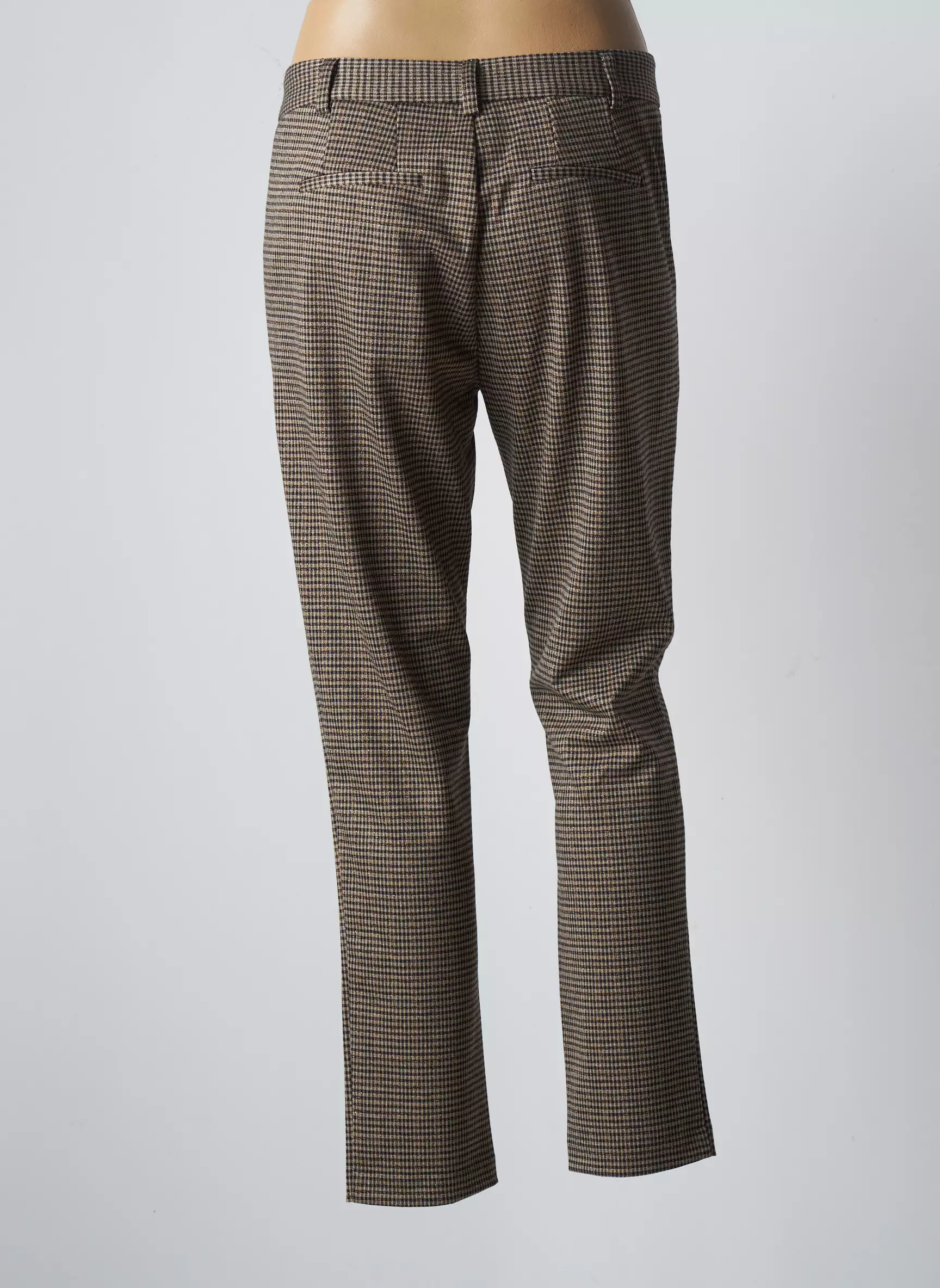 Costa 8 Mani Pantalon7 8 Femme couleur marron