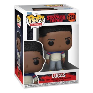 ** % SALE % ** Stranger Things POP! TV Vinyl Figur Lucas 9 cm
