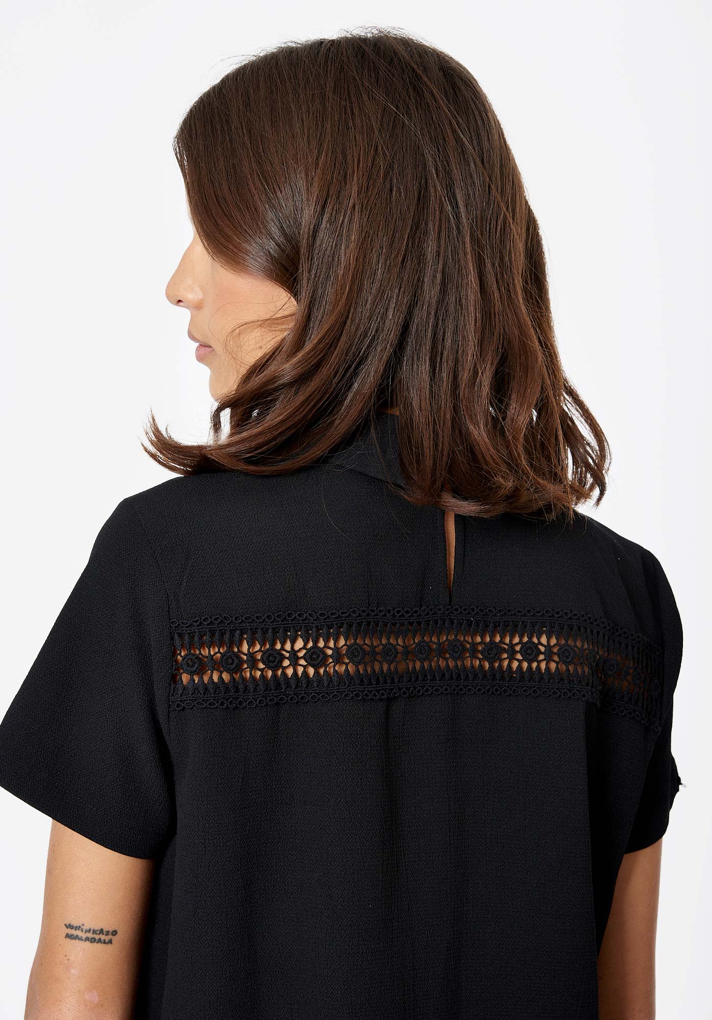 GILL   Blouse noire Femme