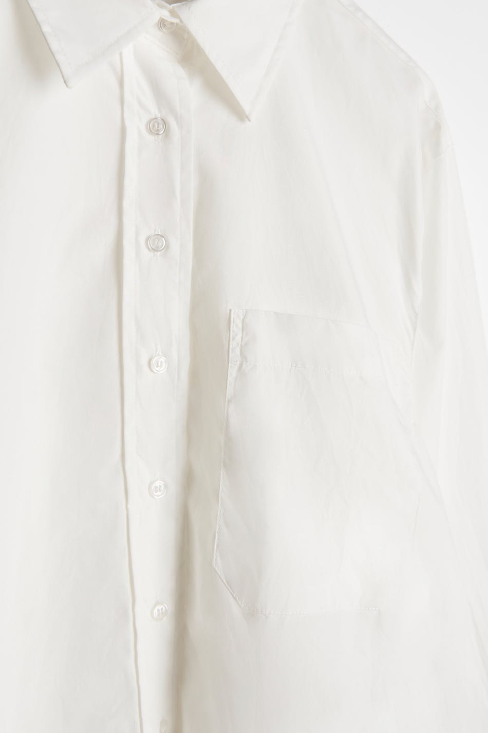 Gizem oversized poplin shirt