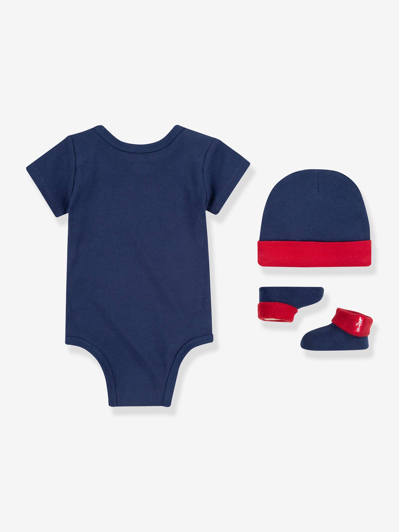 Ensemble 3 pièces bébé Batwin de Levi's® blanc