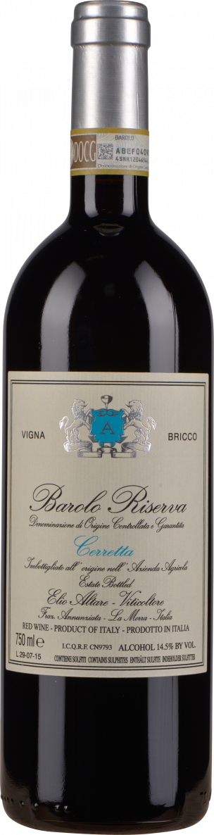 Altare Barolo Riserva Cerretta Vigna Bricco 2017