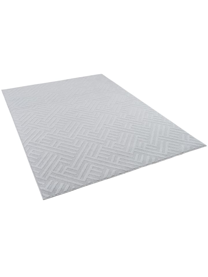 Pergamon In- und Outdoor Teppich Santorin Trend in Grijs günstig kaufen 80 x 150cm