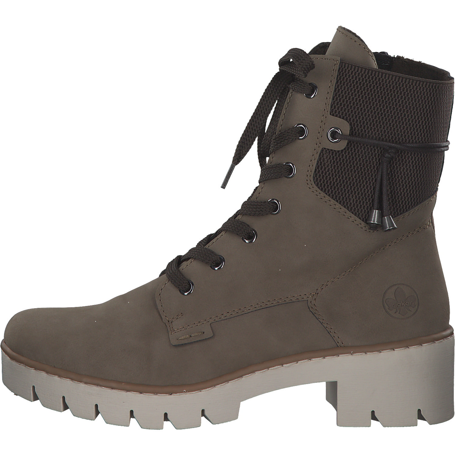 Rieker X5720, Stiefeletten, Damen, leinen/brown