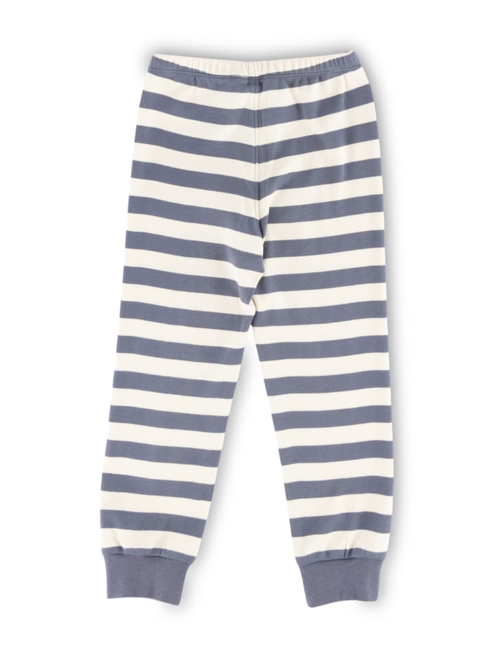 Sigikid Pyjama Kinder Schlafanzug in blau/weiß günstig kaufen
