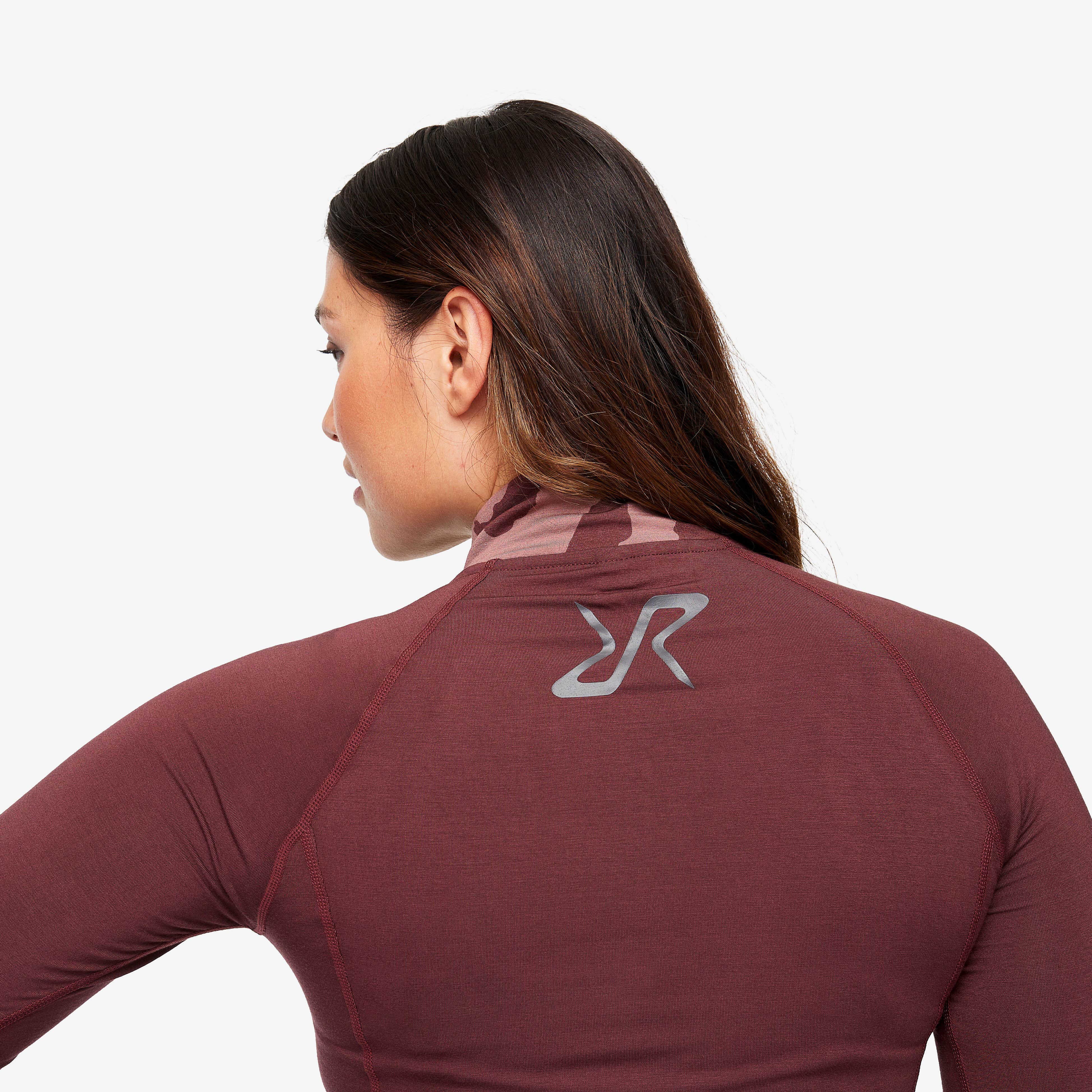 Bambooskin Base Layer Set Femme Dark Vintage Rose
