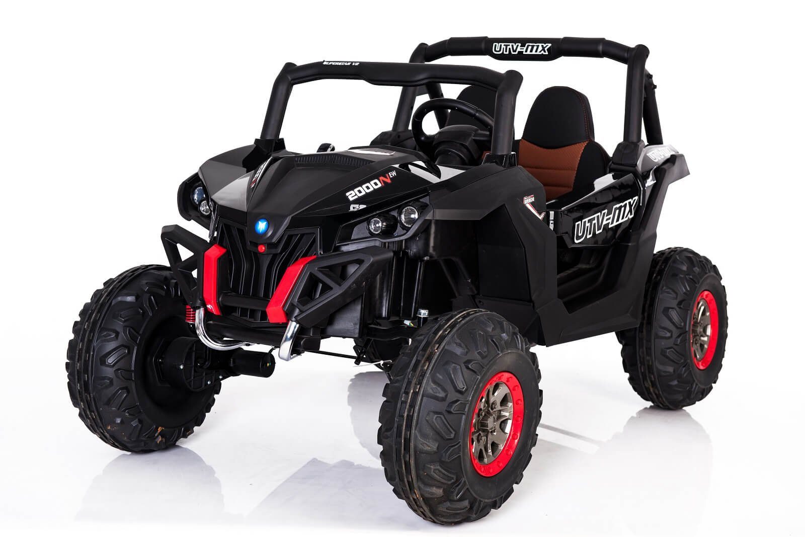 BoGi electric children's car buggy XXL UTV 2-seater premium model 2x200W 24V 14Ah electric car