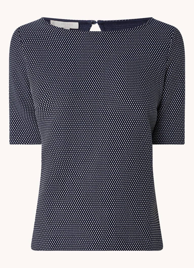Ελαστικό Μπλούζα Hobbs Nyla Print