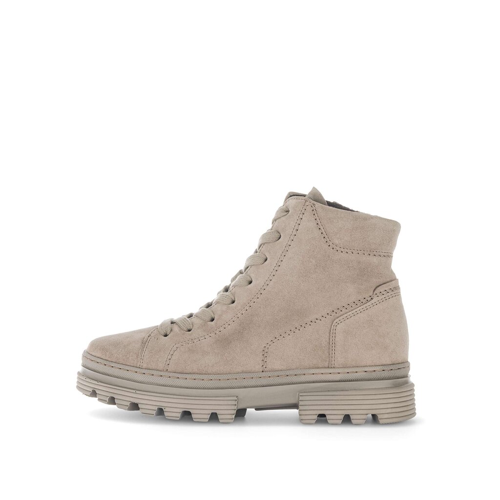 Gabor comfort Schnürstiefelette beige