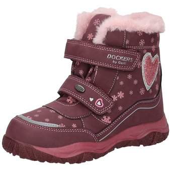 Dockers Klett Boots in rosa