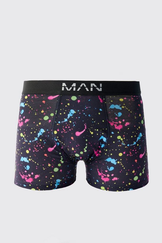 Boxershorts mit Farbspritzern