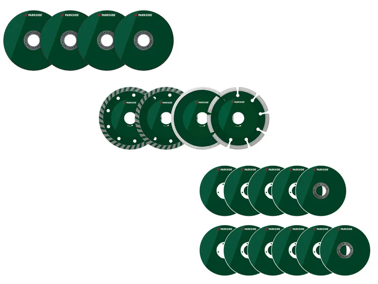 Acessórios PARKSIDE® para esmerilhadeiras angulares, Ø 115 mm
