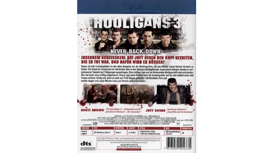 Hooligans 3 - Never Back Down