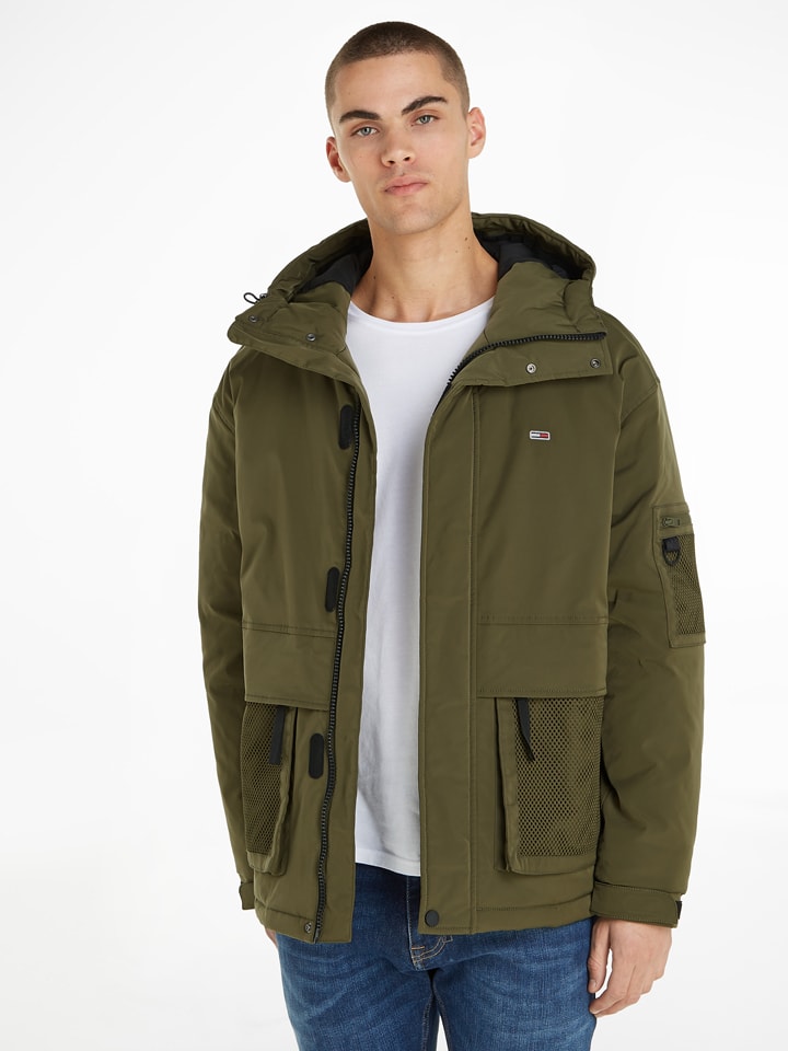 Tommy Hilfiger Übergangsjacke in Khaki günstig kaufen