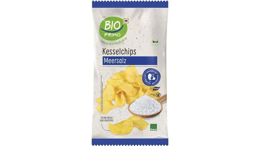 BIO PRIMO Bioland-Kesselchips Meersalz 100 g