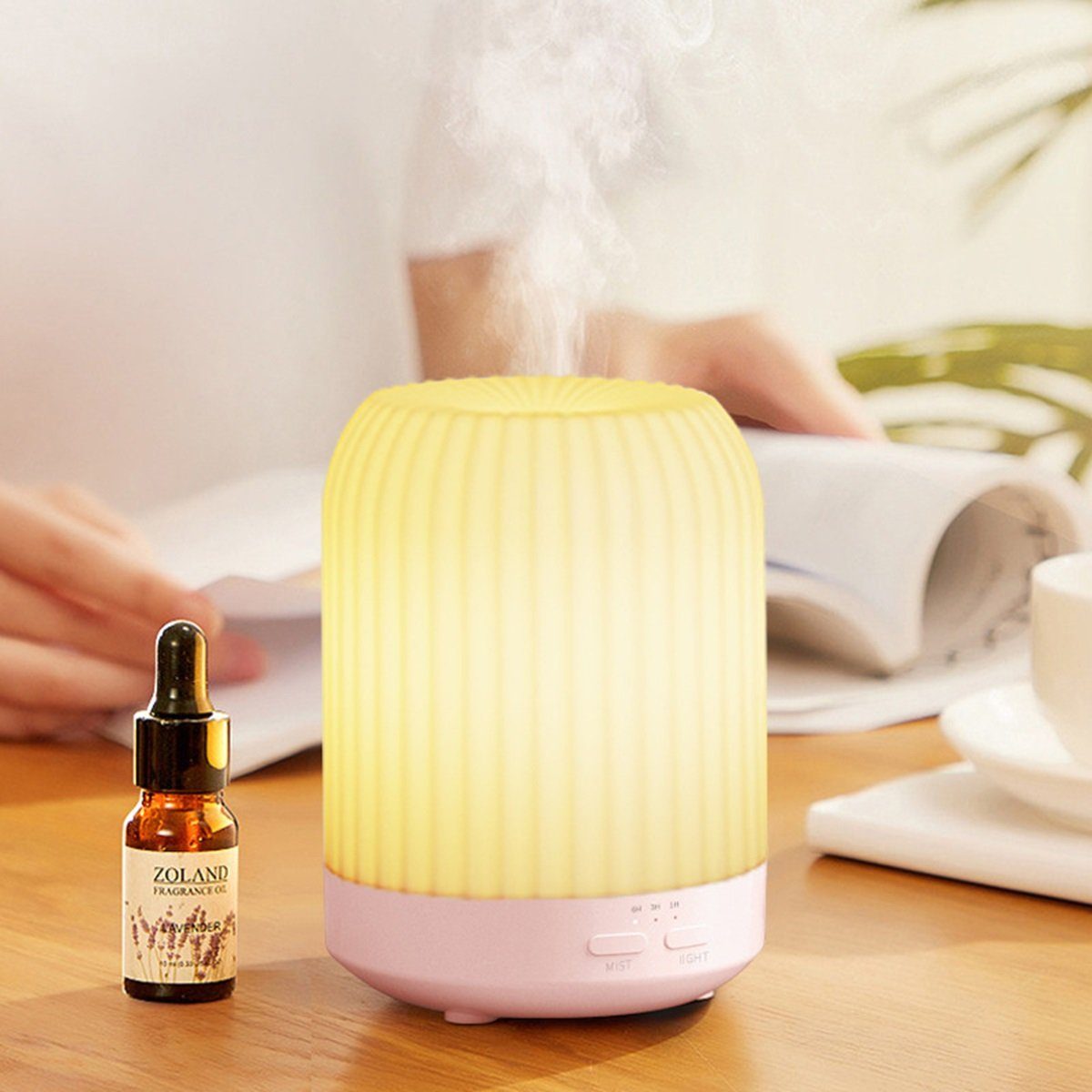 Welikera Diffuser Aroma Diffuser für ätherische Öle,leiser Diffusor,Luftbefeuchter