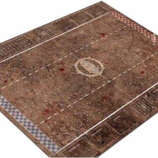 PVC Mat: Arid Plain Stadium
