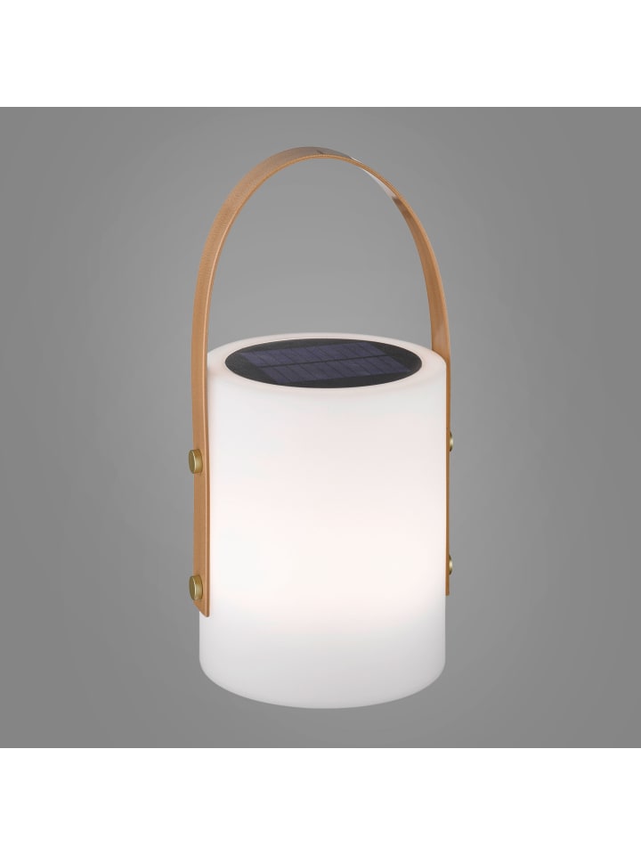 FHL easy  Solar-Tischleuchte Bari in weiß - (H) 34 cm x Ø 16 cm günstig kaufen onesize