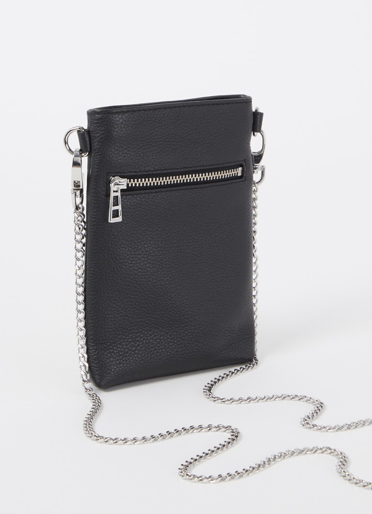 Husă pentru telefon Zadig&Voltaire Rock Messenger din piele