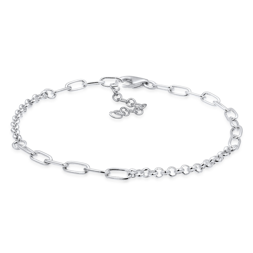 Nenalina Nenalina Bracelet Charmträger Bettelarmband Trend Basic 925 Silber Bracelet