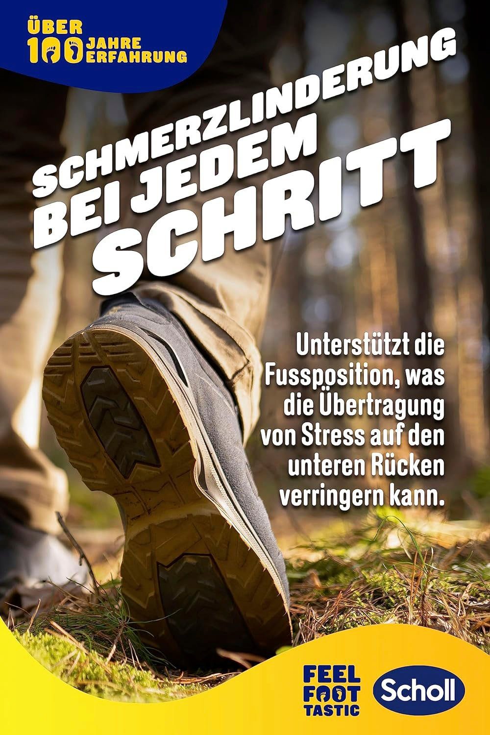 Scholl Einlegesohlen In-Balance Einlegesohlen Bei schmerzen im unteren Rücken, Sohlen bei Schmerzen im unteren Rücken