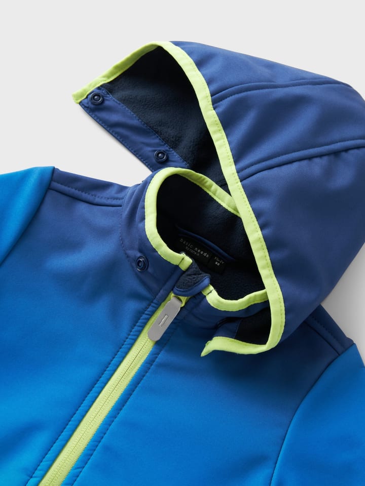 name it Softshelljacke NMMMALTA05 SOFTSHELL JACKET in azure blue günstig kaufen