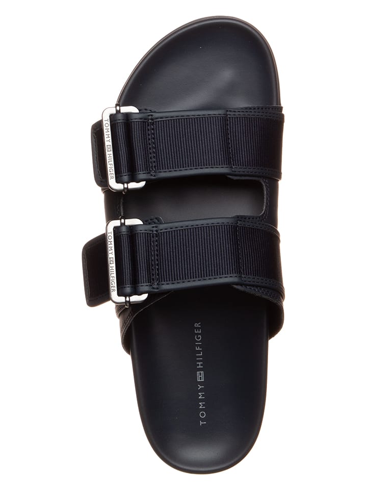 Tommy Hilfiger Shoes Pantoletten in Dunkelblau günstig kaufen 42
