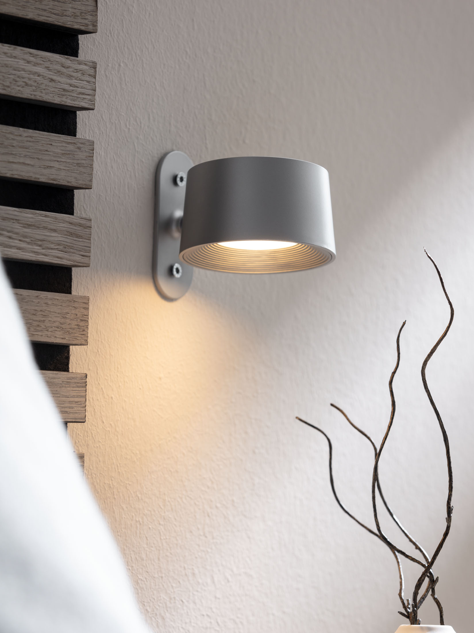 Tofino Lampe, Silber