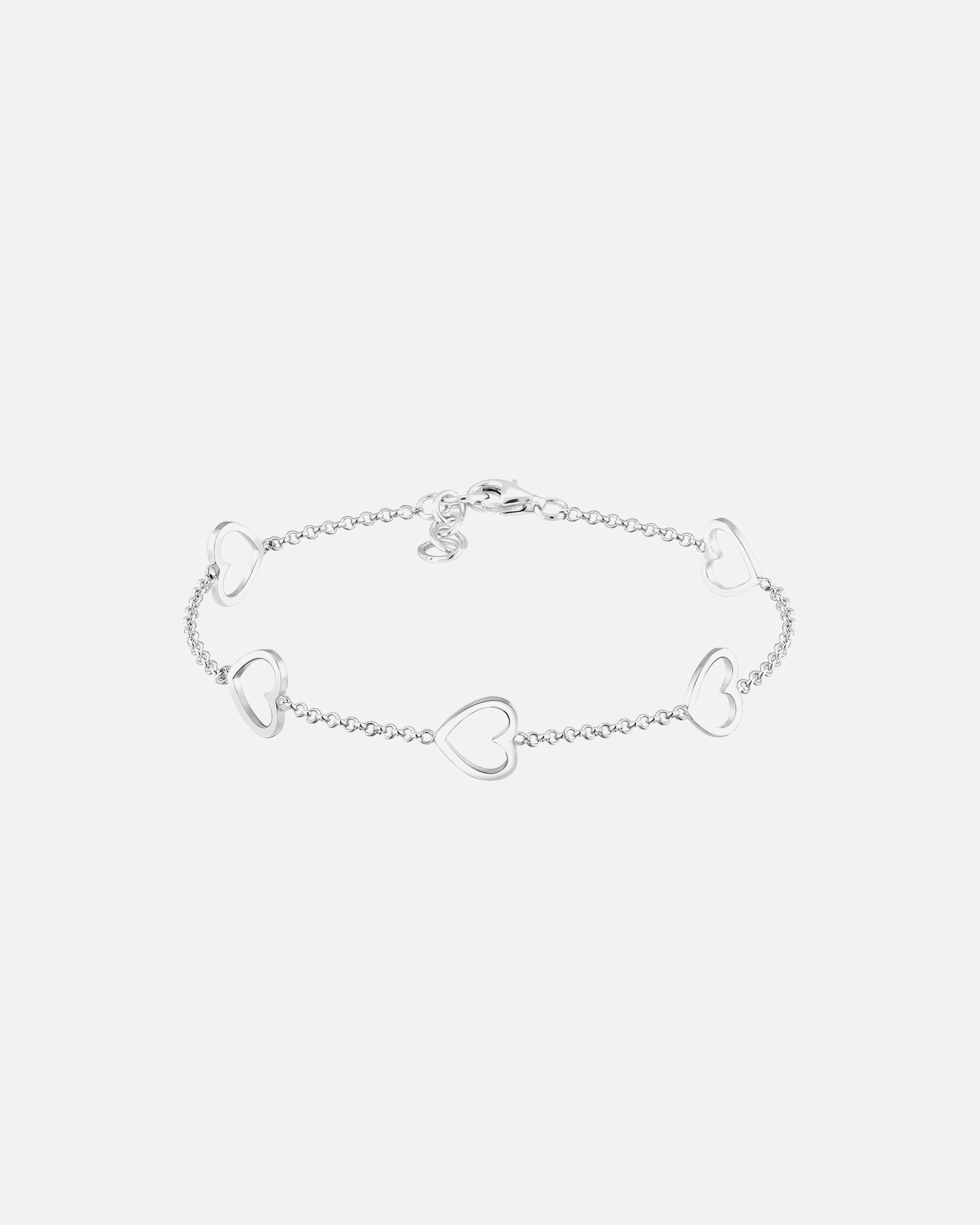 Elli Herz Liebe Cut-Out Basic Trend Romantik 925 Silber