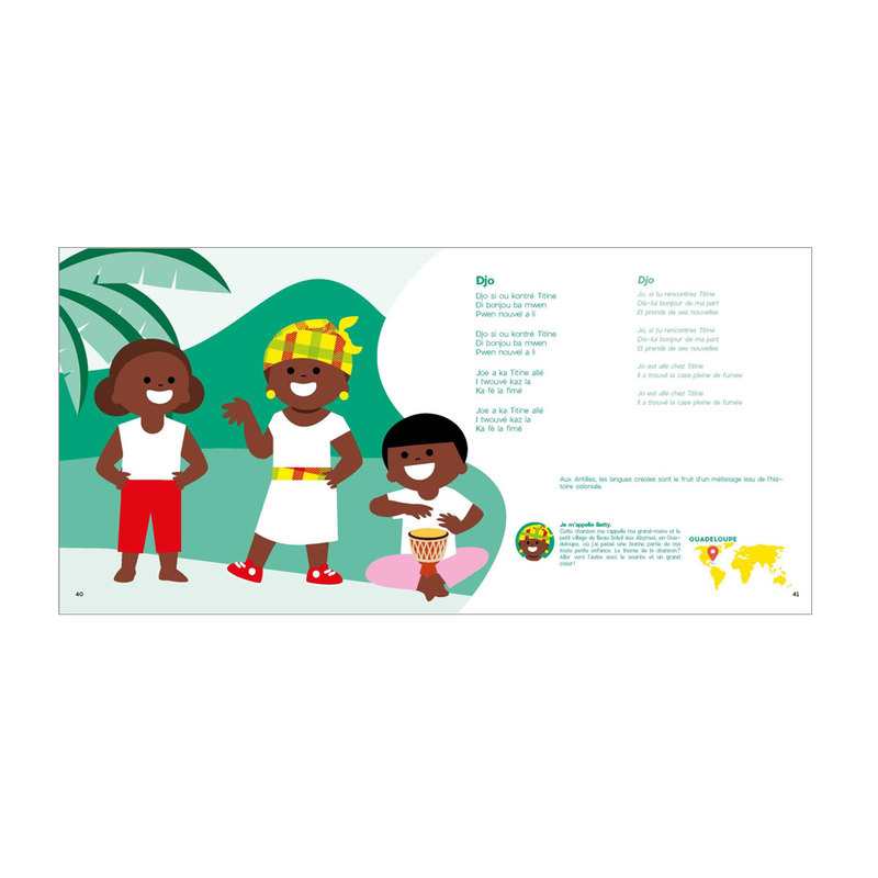 Livre-CD 20 chansons et berceuses du monde - Joyvox