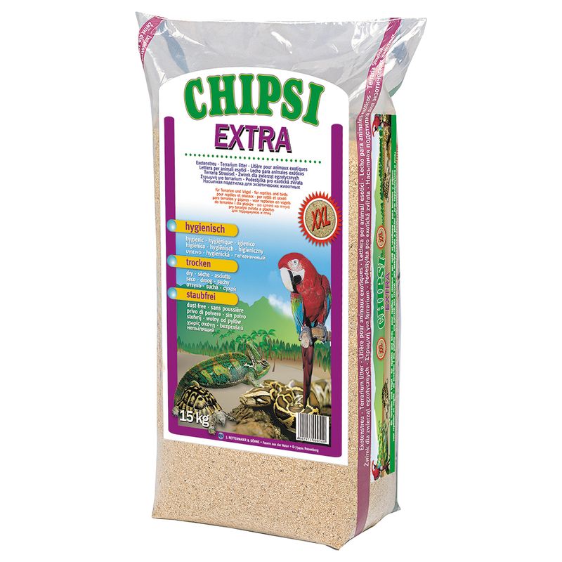 Vogelsand zu Discountpreisen % bei bitiba.de: Chipsi Extra Buchenholzspäne, XXL-Körnung