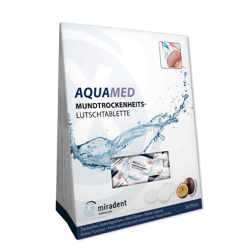 MIRADENT Aquamed Mundtrockenheit Lutschtabletten  60 g  Lutschtabletten