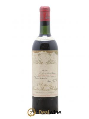 Château d'Armailhac - Mouton Baron(ne) Philippe 5ème Grand Cru Classé  1959 - Lot de 1 Bouteille