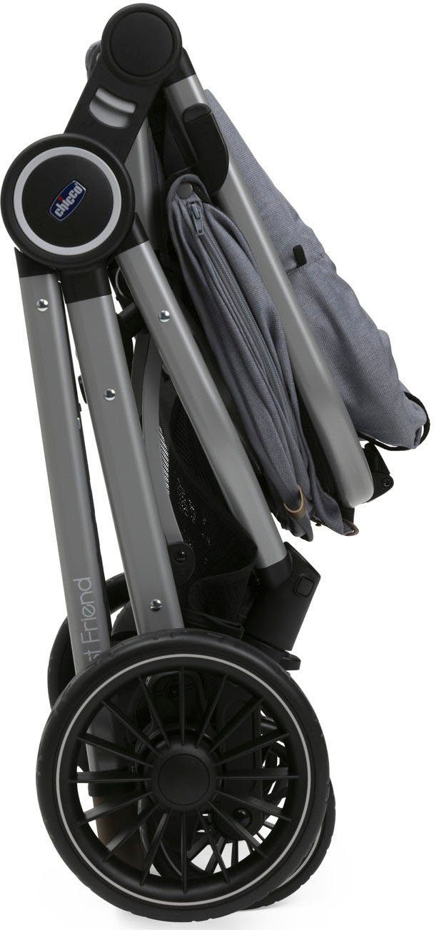 Chicco Sportbuggy Buggy Best Friend Pro, magnet grey, inklusive Regenschutz