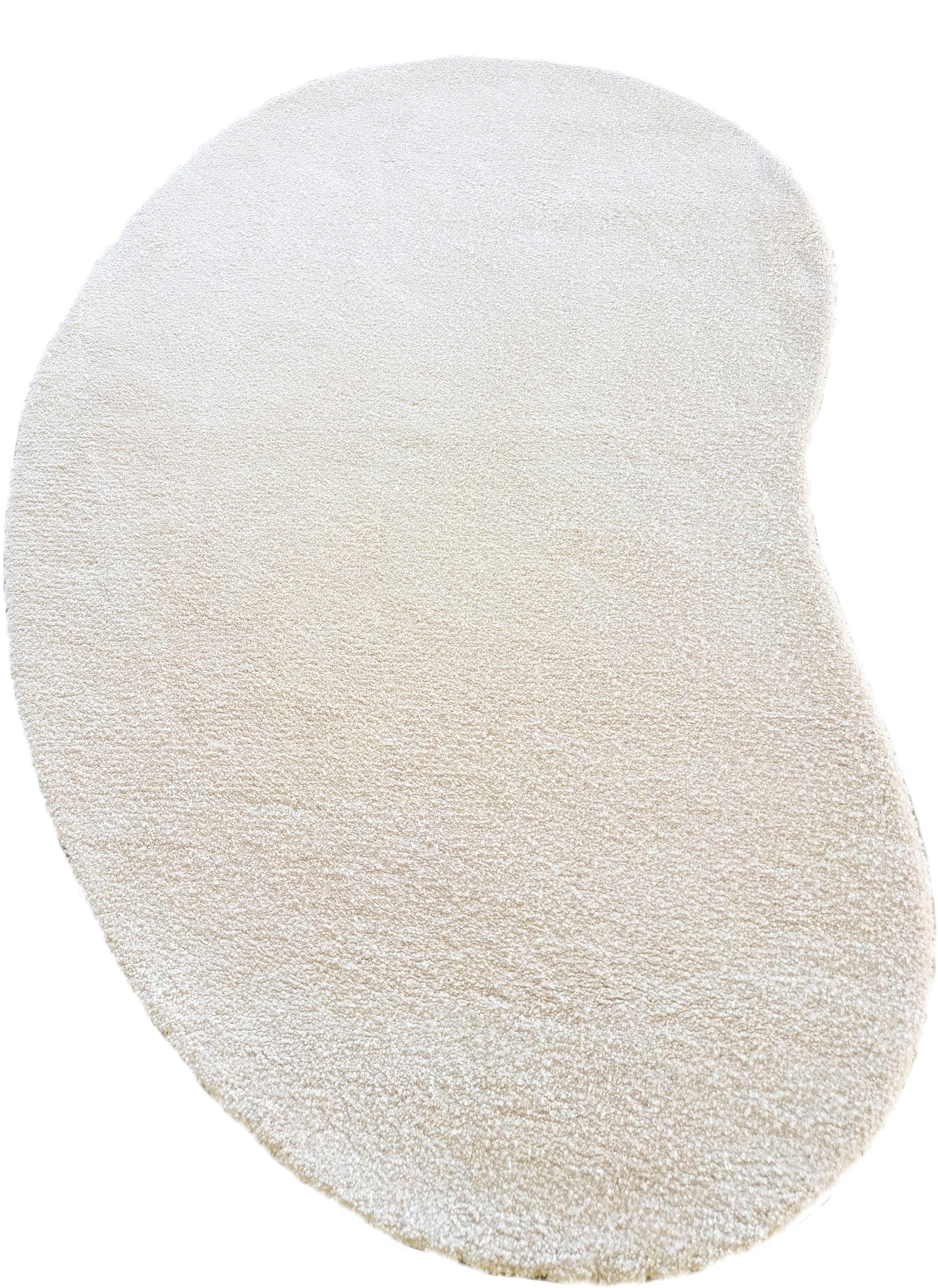 Hochflor-Teppich Halrum, LeGer Home by Lena Gercke, rechteckig, Höhe: 25 mm, mit besonderer Form, einfarbig, kuschelig, Wohnzimmer, Schlafzimmer
