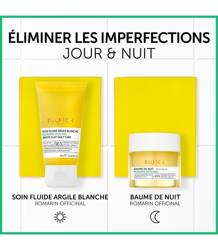 DECLÉOR-ROMARIN OFFICINAL-Soin Fluide Argile Blanche