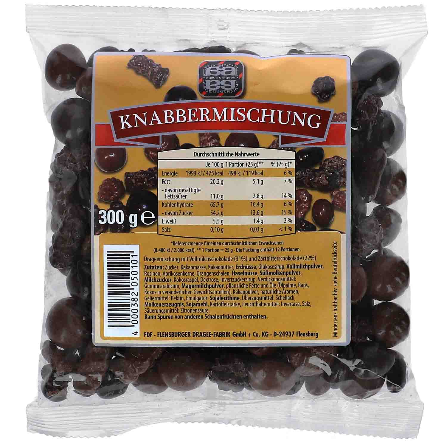 agilus dragees Knabbermischung 300g